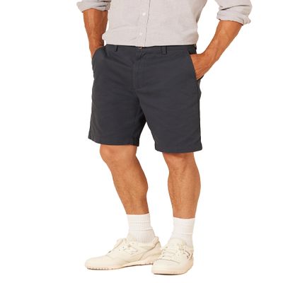 Amazon Essentials Men's Classic-Fit 9" Chino Shorts, Dark Navy, 29