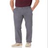 Amazon Essentials Men's Classic-Fit Wrinkle-Resistant Flat-Front Chino Pant (Available in Big & Tall), Charcoal, 33W x 29L view 1