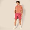 Amazon Essentials Men's 8" Inseam Relaxed-Fit Drawstring Walk Shorts (Available in Plus Size), Raspberry Red, X-Large view 4