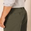 Amazon Essentials Men's Classic-Fit 9" Chino Shorts, Dark Olive, 34 view 3