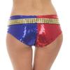 DC Comics Suicide Squad Harley Quinn Shorts Panties Costume for Women Halloween Cosplay view 2