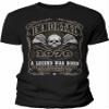 1976 Birthday Shirt for Men - Immortal 1976 A Legend was Born - 50th Birthday Gift - F/Black-001-4X view 1