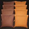 BackYardGamesUSA 8 All Weather Waterproof Cornhole Bags Pick Your 2 Colors Resin Fill 23 (Brown/Khaki) view 1
