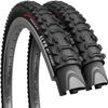 Fincci Pair 26 x 1.95 Bike Tires 50-559 Foldable 60 TPI Tires for MTB Mountain Hybrid Bicycle - Pack of 2 26x1.95 Inch Tire view 1