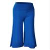 WB876 Womens Knit Culottes Pants XXXXL ROYAL_BRITE view 3