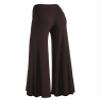 Lock and Love WB750 Womens Chic Palazzo Lounge Pants XXXXL Brown view 2