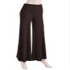 Lock and Love WB750 Womens Chic Palazzo Lounge Pants XXXXL Brown view 4