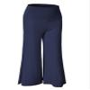 WB876 Womens Knit Culottes Pants XXXXL NAVY view 3