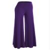 Lock and Love WB750 Womens Chic Palazzo Lounge Pants XXXXL Dark_Purple view 1