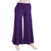 Lock and Love WB750 Womens Chic Palazzo Lounge Pants XXXXL Dark_Purple view 2