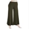 Lock and Love WB750 Womens Chic Palazzo Lounge Pants XXXXL Olive view 4