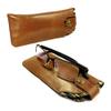 Alston Craig Vintage leather case for Glasses/Sunglasses Brown