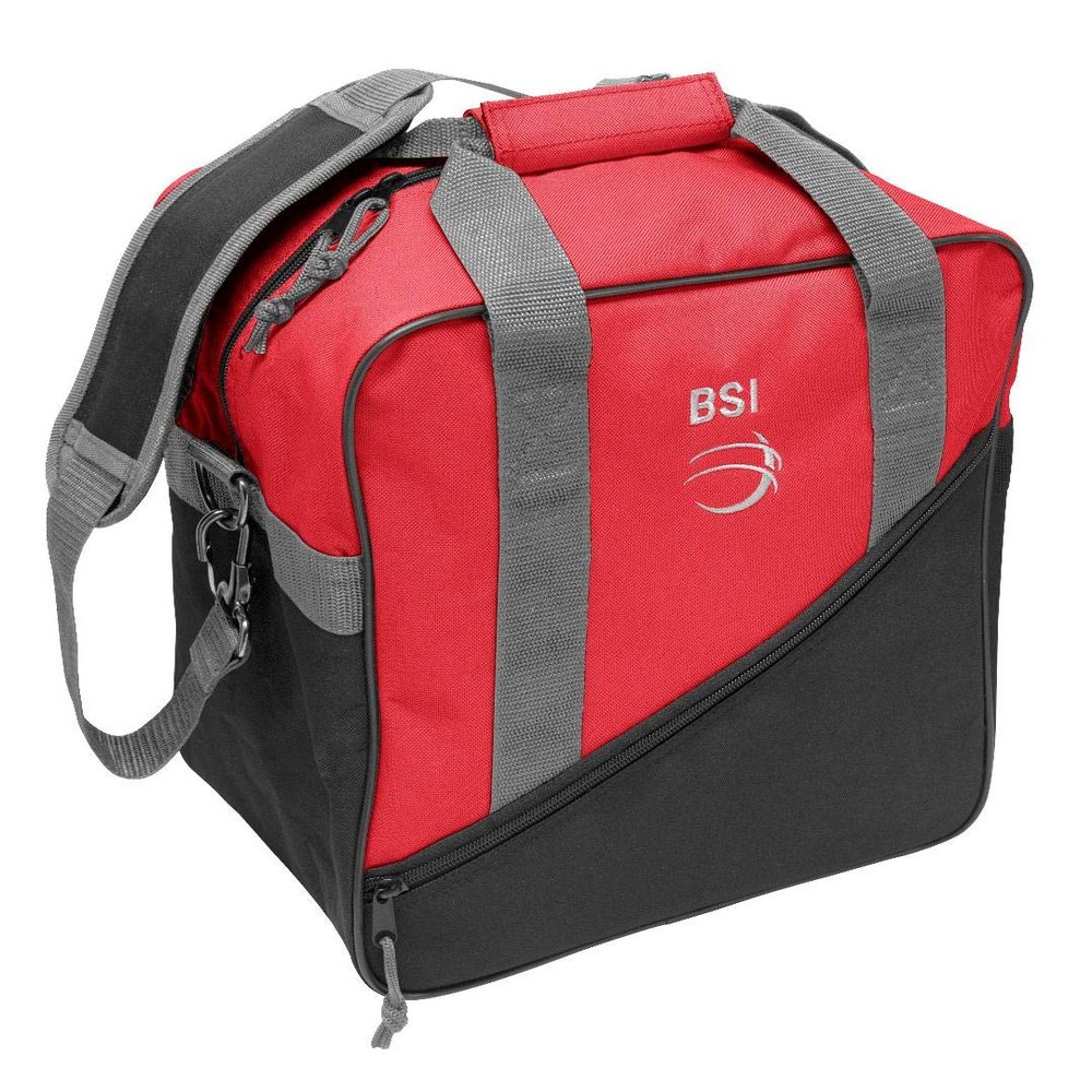 BSI Solar III Single Carry Bag, Black/Red