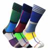 Fine Fit Mens Novelty Cotton Fancy Color Dress Socks 3 Packs, One Size, NVT004 view 1
