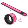 esonstyle 6 Pack LED Light Up Band Slap Bracelets, Night Safety Wrist Band for Cycling Walking Running Concert Camping Outdoor Sports view 3
