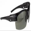 Crossfire Firestreak Safety Glass, Shiny Black Frame, Smoke Lens