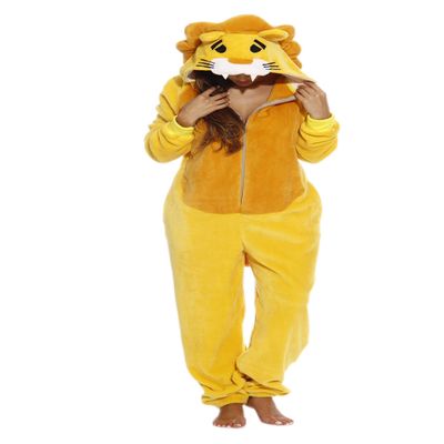 Just Love L6404-S-Lion #FollowMe Adult Onesie/Adult Pajamas