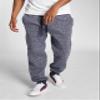 Southpole Men's Basic Fleece Marled Jogger Pant, Marled Navy(Marled), 3XB view 3