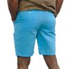 short fin Linen Short W/Belt (Coral, Size 34, L8004) view 4