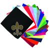 Dog in the Closet, Fleur de Lis (Gold Rhinestuds) - Rhinestone Dog Bandana - Choice of Color view 1