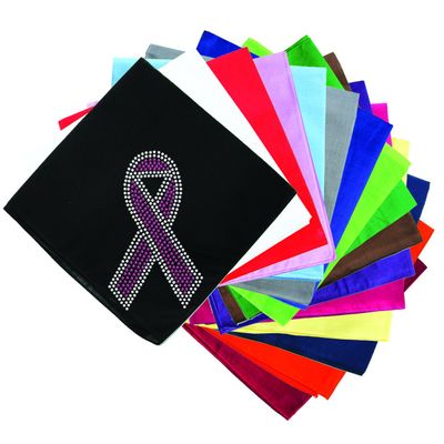 Dog in the Closet, Ribbon (Pink with Clear Rhinestones) - Rhinestone Dog Bandana - Choice of Color