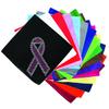 Dog in the Closet, Ribbon (Pink with Clear Rhinestones) - Rhinestone Dog Bandana - Choice of Color view 1