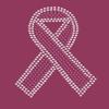 Dog in the Closet, Ribbon (Pink with Clear Rhinestones) - Rhinestone Dog Bandana - Choice of Color view 2
