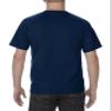 Alstyle Apparel AAA Mens Classic Cotton Short Sleeve T-shirt, Navy, Medium view 3