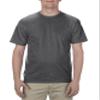 Alstyle Apparel AAA Men's Classic T-Shirt, Charcoal Heather, XL view 1