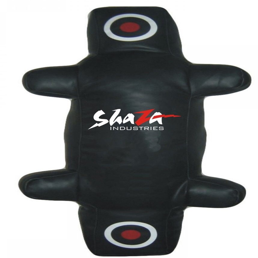 Shaza MMA Jiu Jitsu Motion Master for Martial Arts Style Judo Training Wrestling Punching Bag Black