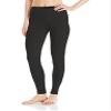 Fruit of The Loom Women's Core Performance Thermal Bottom Underwear, Black soot, X-Small view 1