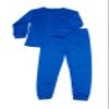 Boys Thermal Long Underwear Set (7, Royal Blue) view 2