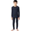 Boys Thermal Long Underwear Set (24M, Navy Blue) view 1