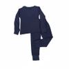 Boys Thermal Long Underwear Set (24M, Navy Blue) view 2