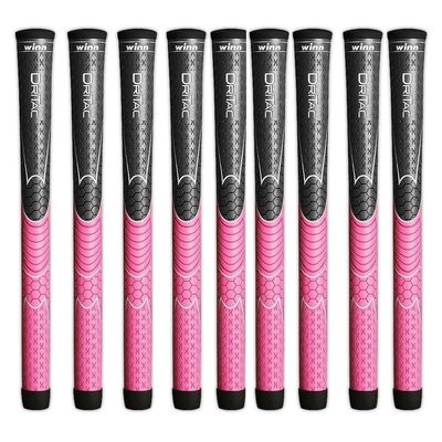 Winn Set of 9 New DRI-TAC Ladies Pink Golf Grip. 3DT-GPK DRITAC