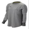 Mizuno Hitters Pullover, Heathered Light Grey, Extra Small view 1