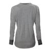 Mizuno Hitters Pullover, Heathered Light Grey, Extra Small view 3