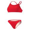 Rise Solid Poly Workout Bikini (XXLarge, red) view 1