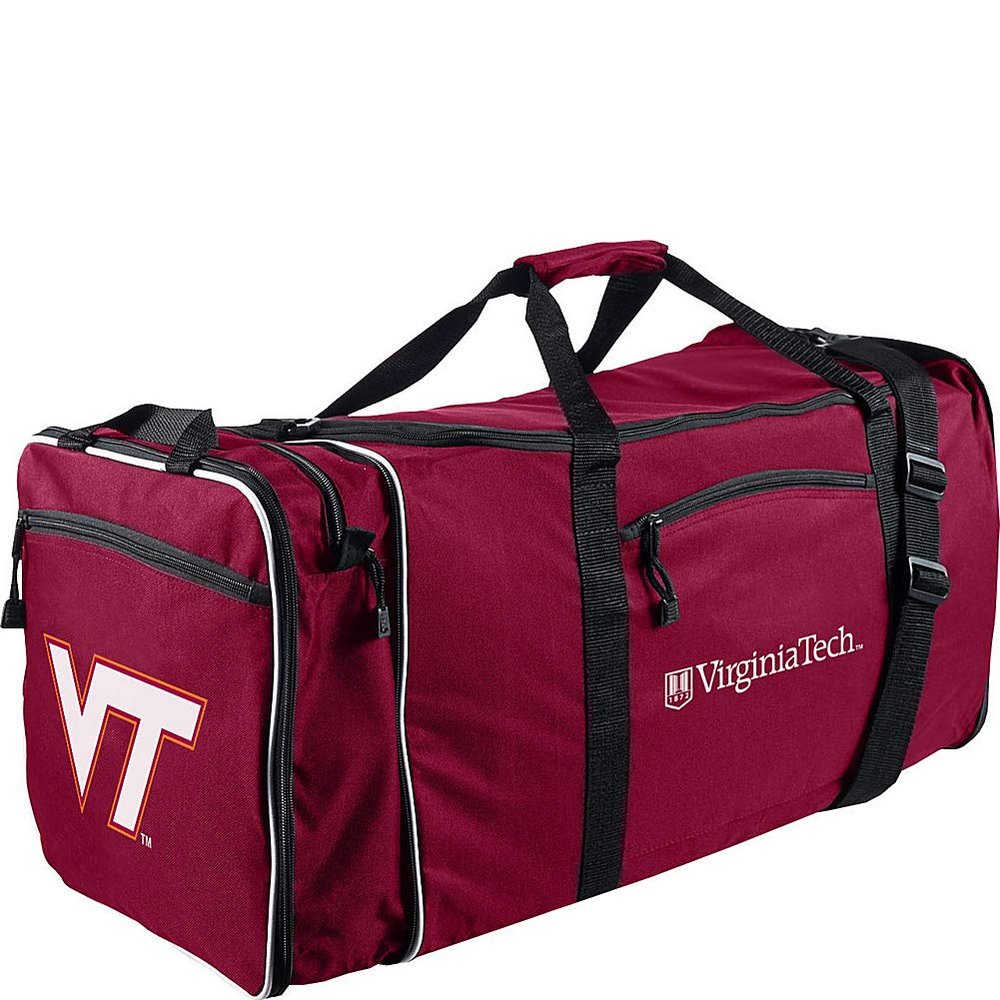 Northwest NCAA Virginia Tech Hokies Unisex-Adult "Steal" Duffel Bag, 28" x 11" x 12", Steal