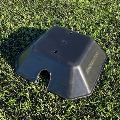 QUICKPLAY Base Weights to Train on Turf & Court | Fits QuickPlay Agility Poles and Kickster Soccer Goals (Set of 2)