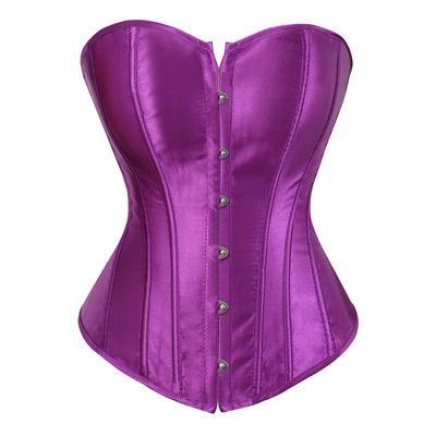 Kranchungel Corset Tops for Women: Plus Size Renaissance Corset - Lace up Bustier Overbust Halloween Costumes for Renaissance Festival Photo Shoots 4X-Large