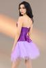 Kranchungel Corset Tops for Women: Plus Size Renaissance Corset - Lace up Bustier Overbust Halloween Costumes for Renaissance Festival Photo Shoots 4X-Large view 4