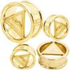 00 gauges 10mm Ear gauges 00g 0 00 Tunnels gauges 00g 0g Plugs Ears Women Men Steel 00g 00 Gauge 10mm view 2