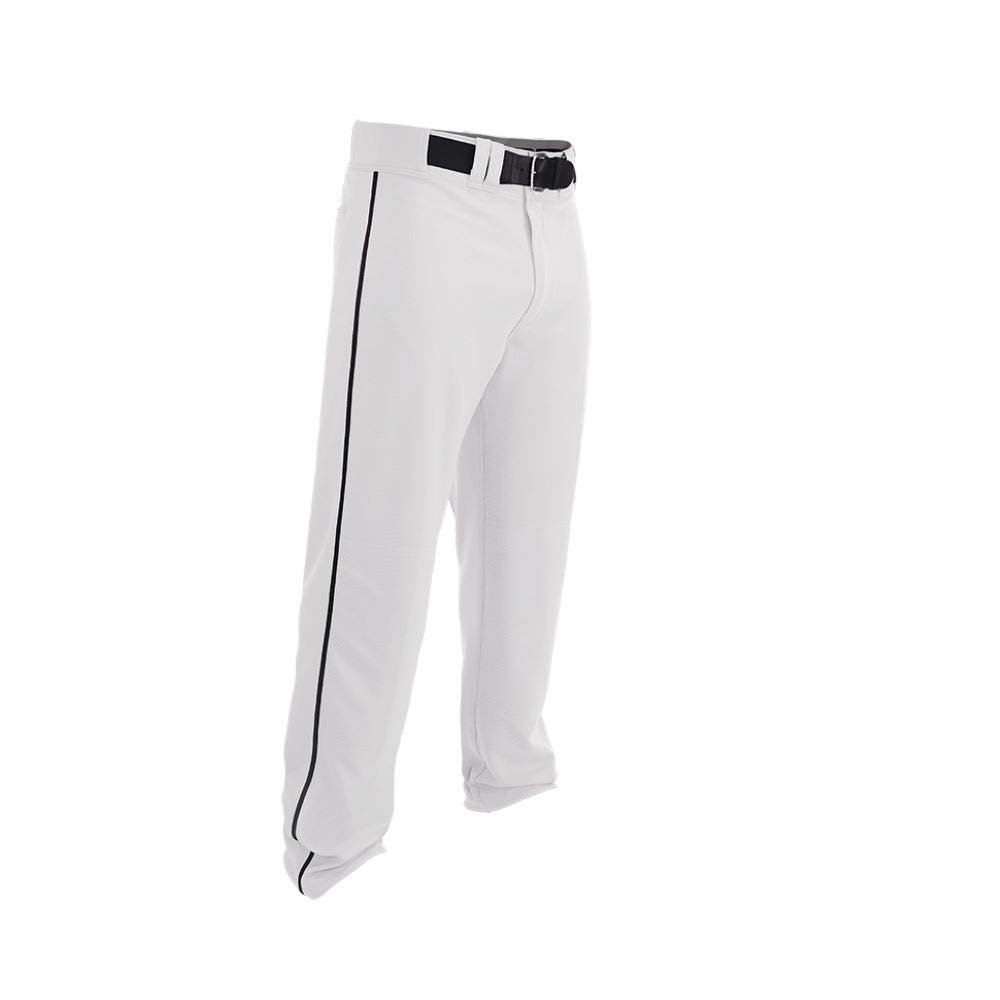 Easton RIVAL 2 Baseball Pant, Adult, XXLarge, White/Black