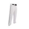 Easton RIVAL 2 Baseball Pant, Adult, XXLarge, White/Black view 1