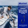 Mustad Demon Perfect Inline Circle Hook 39950NP, 3X Strong Fishing Hooks, Wide Gap Circle Hook Packs for Saltwater & Freshwater Fishing, Original Design Big Hooks, Black Nickel - Size 1/0-10 Packs view 3