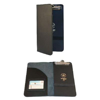 5882 5.5 x 10 Double Citation Book Holder with Pocket and Clip