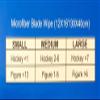 GIANTCLEAN Deluxe Blade Cover (Soaker) & Skate Wipe Care Kit (Royal Blue, Medium) view 2