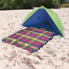 Idena 40273 Riva Beach Shell with UV Protection 60+, Approx. 2.4 x 1.25 x 1.25 m Large, Lightweight and Compact for Transportation, Ideal for The Beach, Outdoor Pool, Garden and Holidays view 2