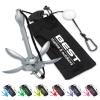 Best Marine and Outdoors Kayak Anchor, 3.5 Pound Anchor System Kit for Kayaks, Canoes, SUP Paddle Boards & Jet Skis, Fishing, Boating & Kayaking Accessories (Silver) view 1